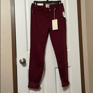 NWT Altar'd state red crop pants sz 27/5
